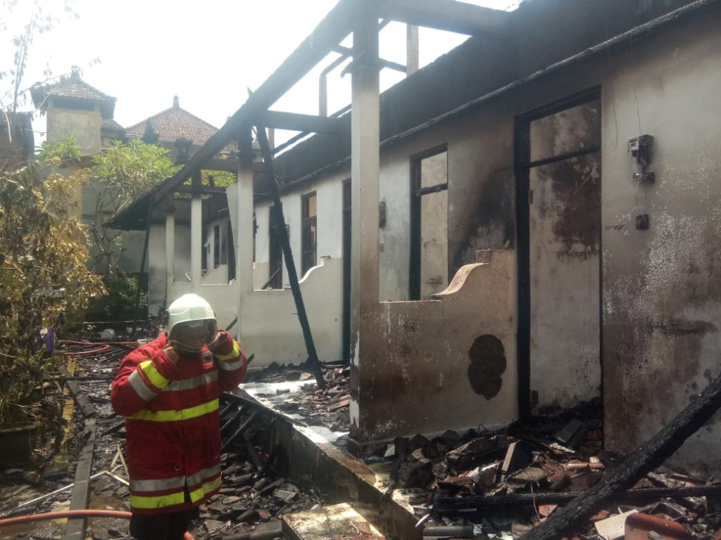 Kebakaran Kos-kosan di Kerobokan Kelod